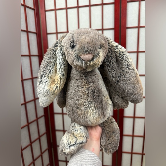 Jellycat Other - Jellycat Medium Bashful Woodland Babe Bunny Plush Stuffed Animal
